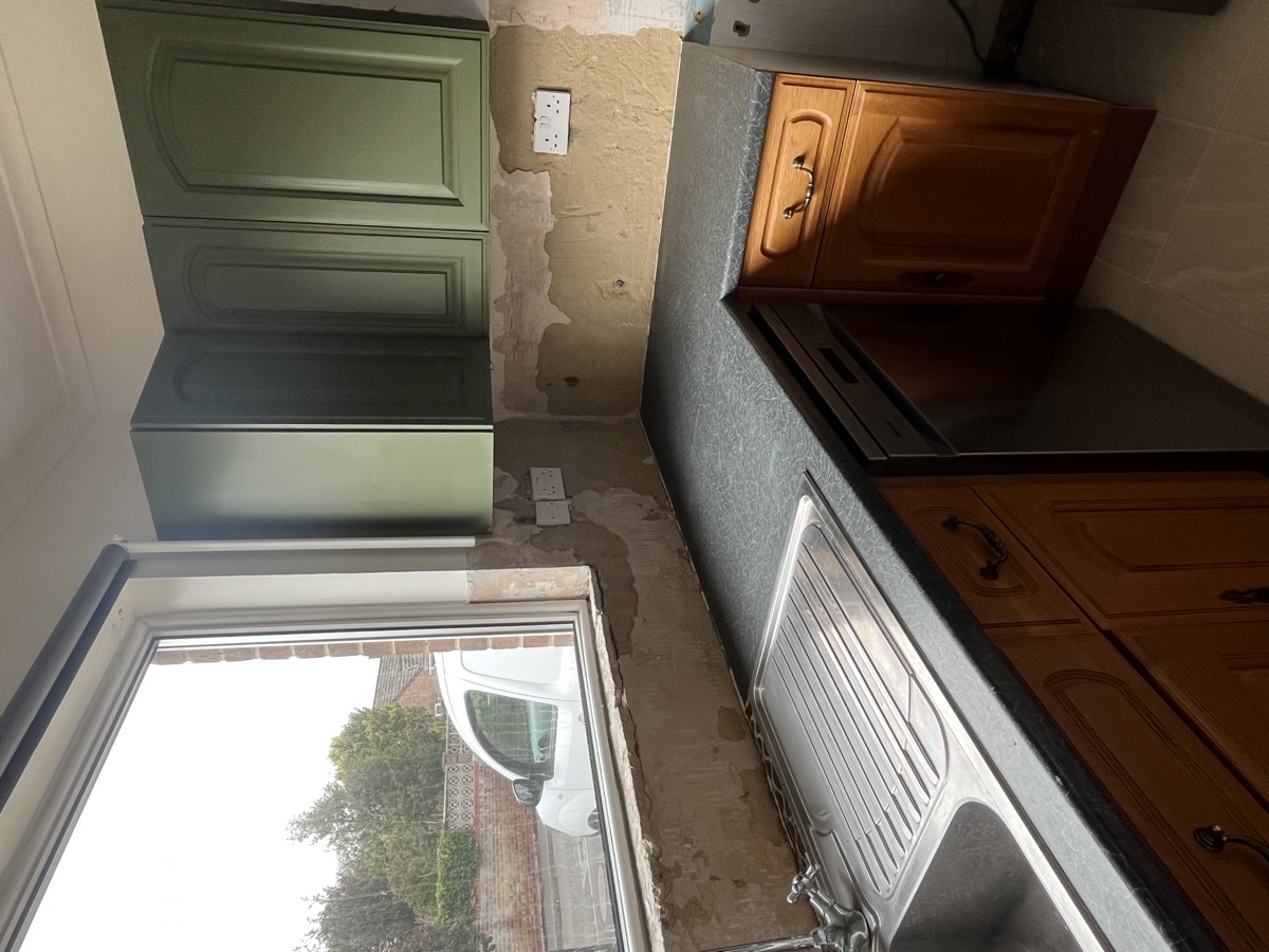Wall preparation — flattening imperfections