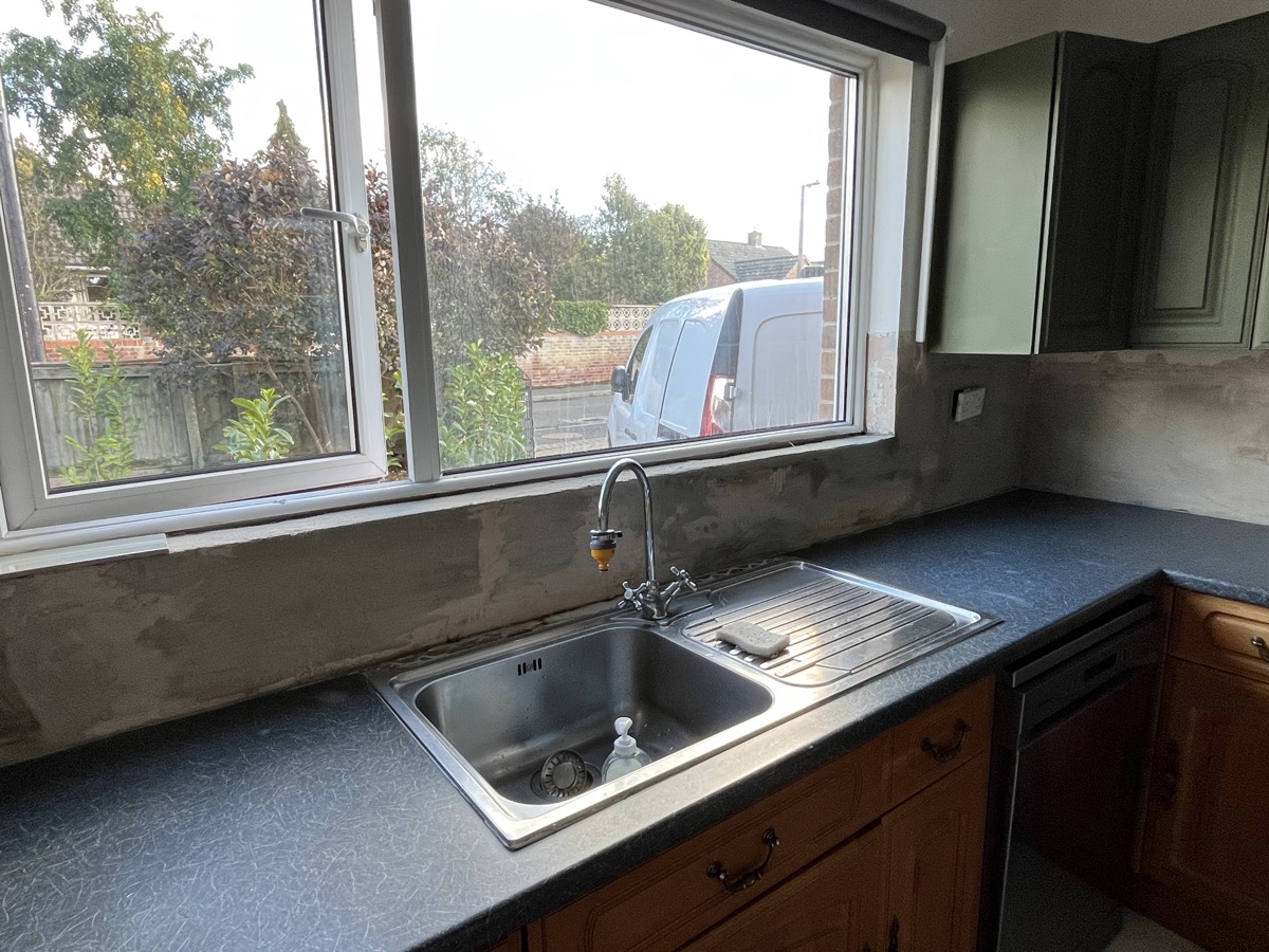 Wall preparation — finished surface